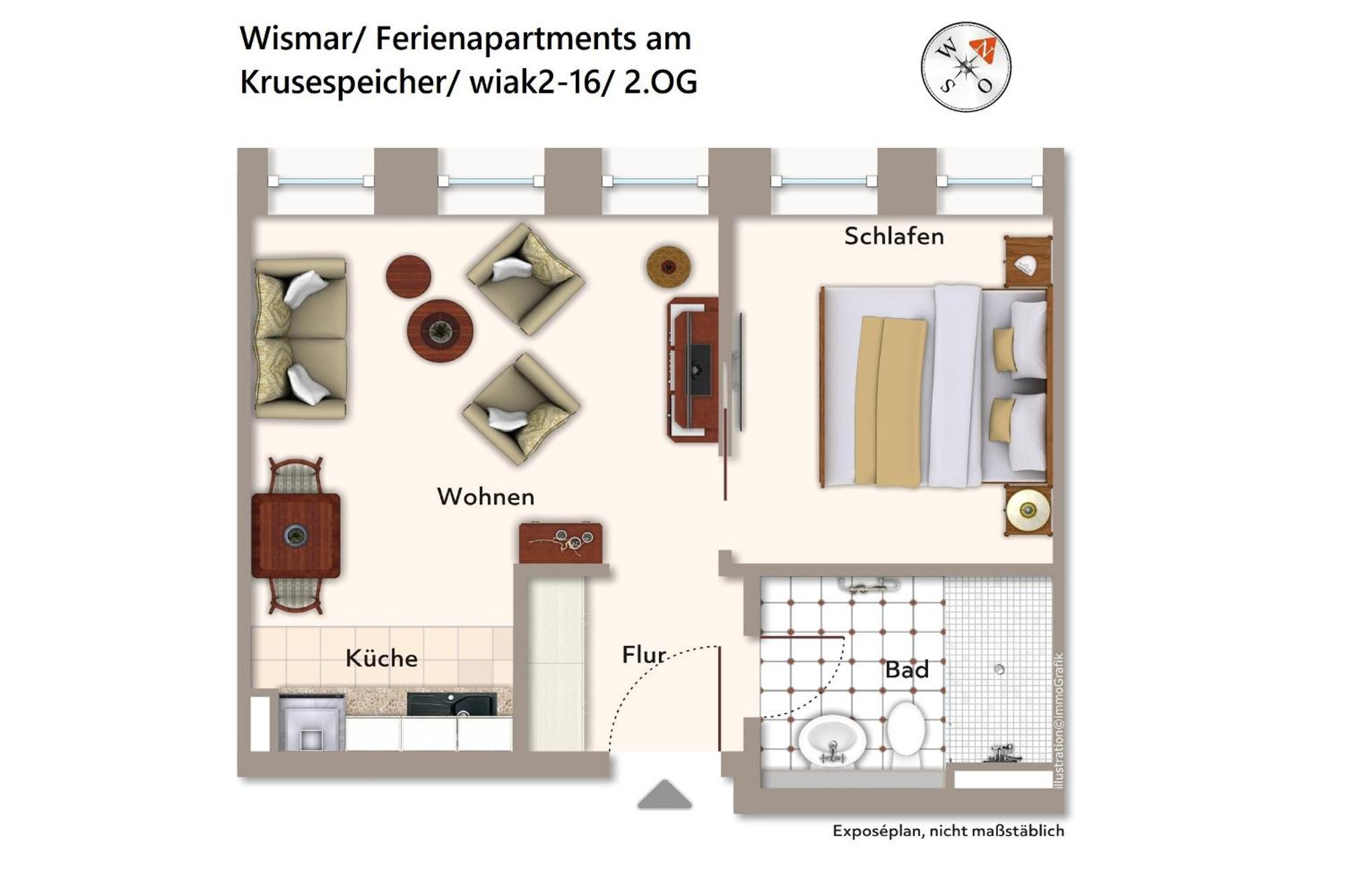Ferienapartments Am Krusespeicher Ferienapartments Am Krusespeicher 2-16 Wißmar Екстериор снимка